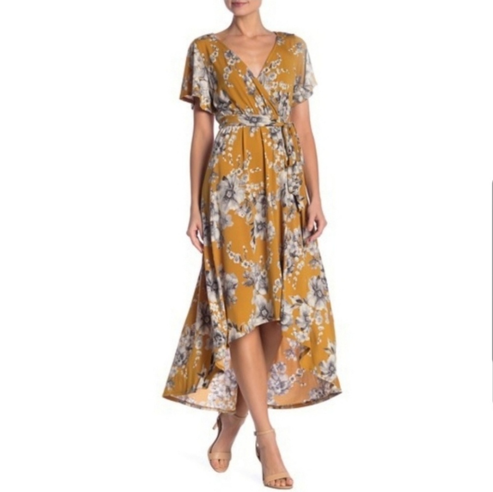West Kei Hi-Lo Maxi Dress-Same Day Ship for Easter
